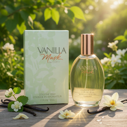 Vanilla Musk by Coty, 1.7 oz Cologne Spray for Women