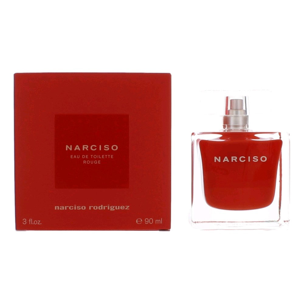 Narciso Rodriguez Rouge by Narciso Rodriguez, 3 oz EDT Spray for Women ...