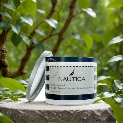 Nautica 14.5 oz Soy Wax Blend 3 Wick Candle - Nomad