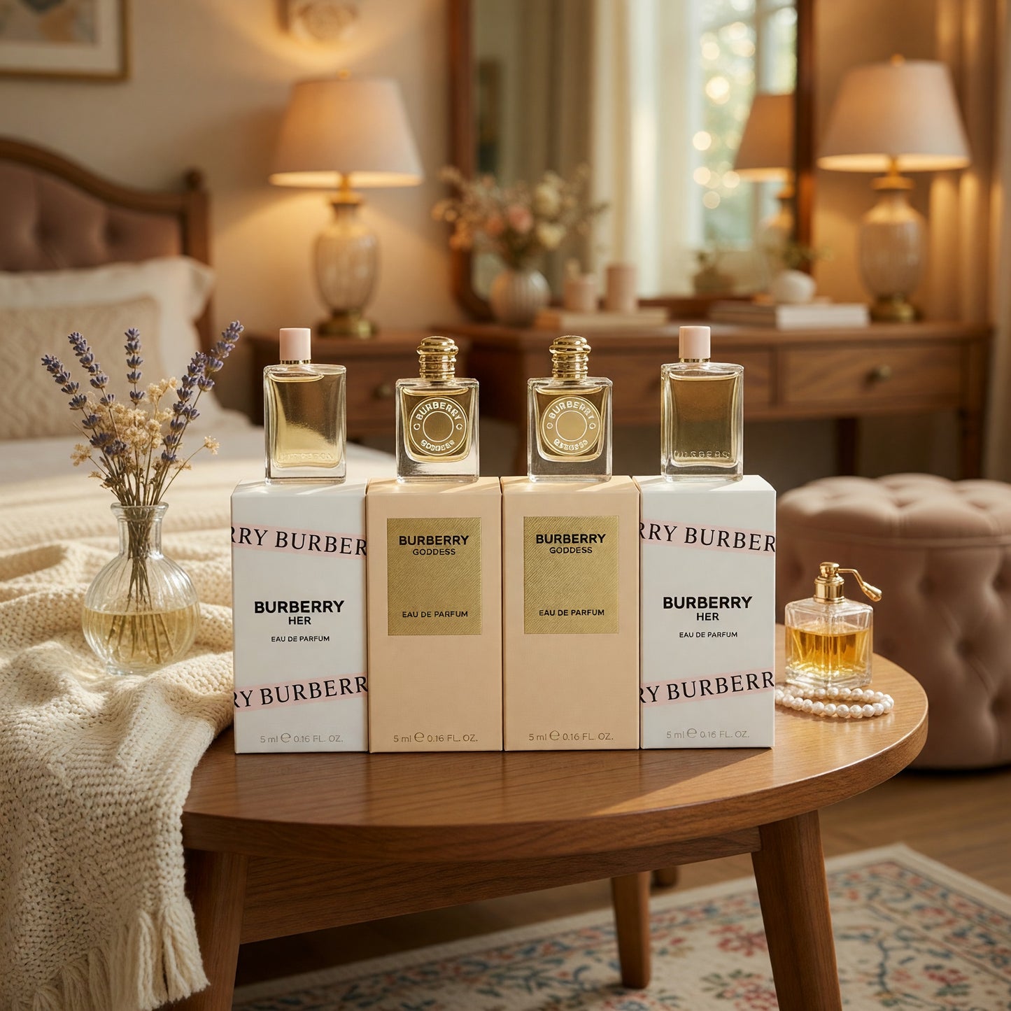 Burberry by Burberry, 4 Piece Variety Gift Set for Women