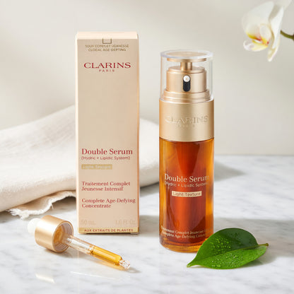 Clarins by Clarins, 1.6 oz Double Serum, Light Texture.