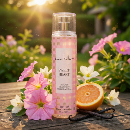 Sweet Heart by Nicole Miller. 8 oz Body Mist for Women