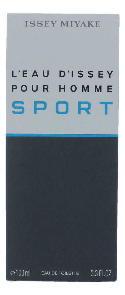 L'eau D'Issey Pour Homme Sport by Issey Miyake, 3.3oz EDT Spray men