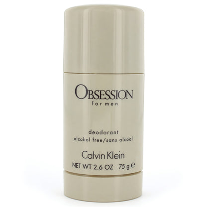 Obsession by Calvin Klein, 2.6 oz Deodorant Stick for Men