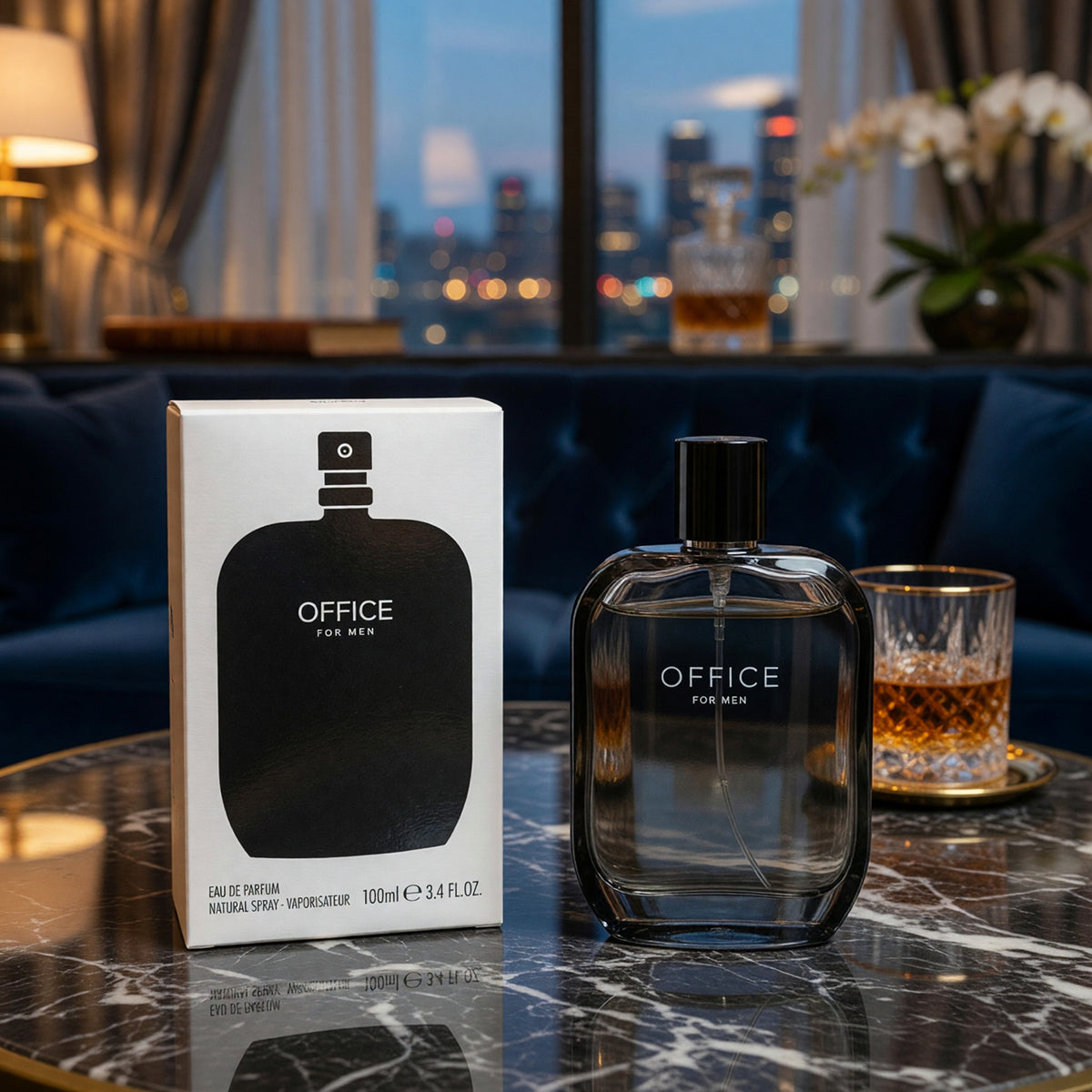 Office by Fragrance One, 3.4 oz EDP for Men  