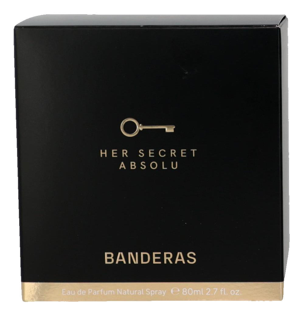 Her Secret Absolu by Antonio Banderas, 2.7 oz EDP Spray for Women