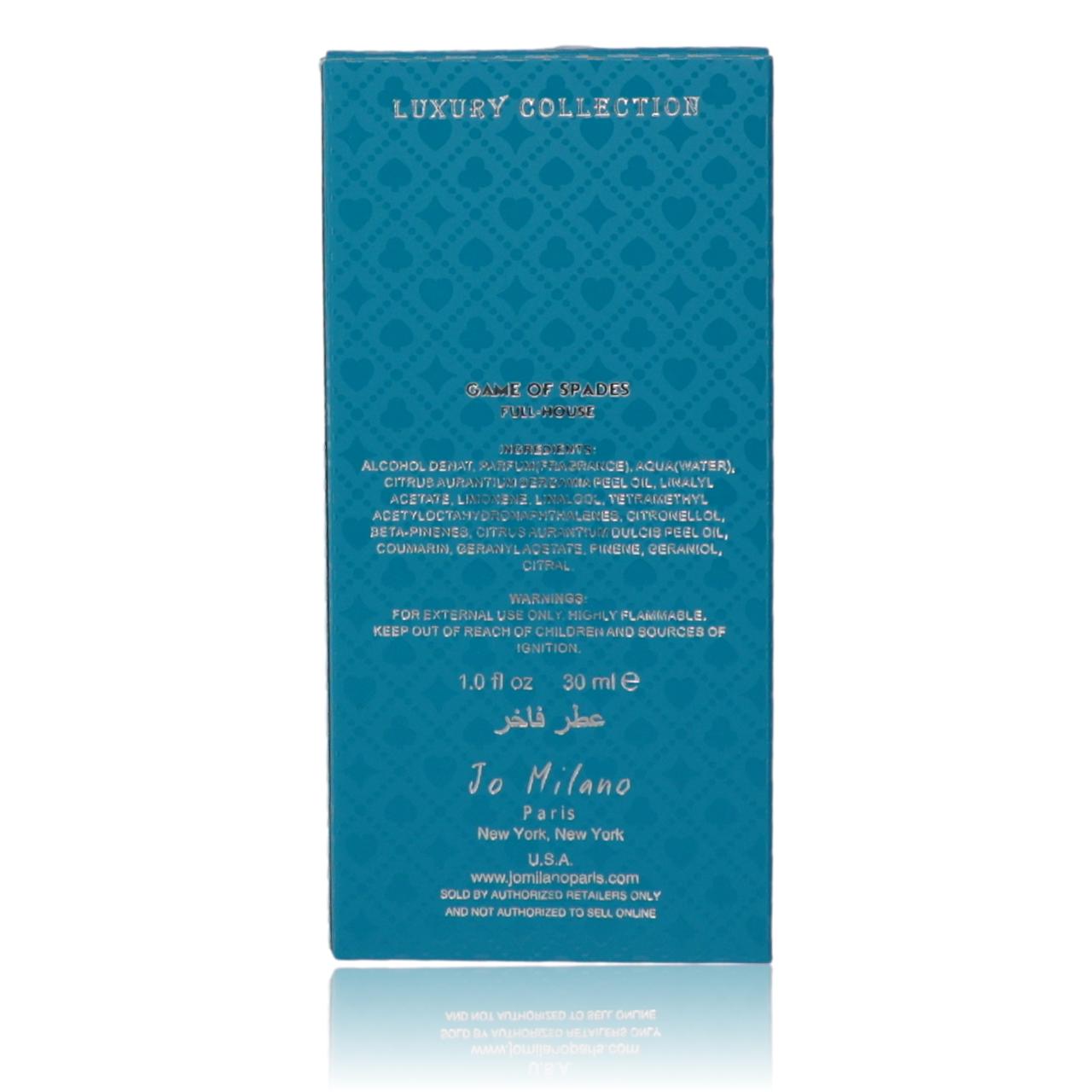 Game of Spades Full-House by Jo Milano, 1 oz Parfum for Unisex  