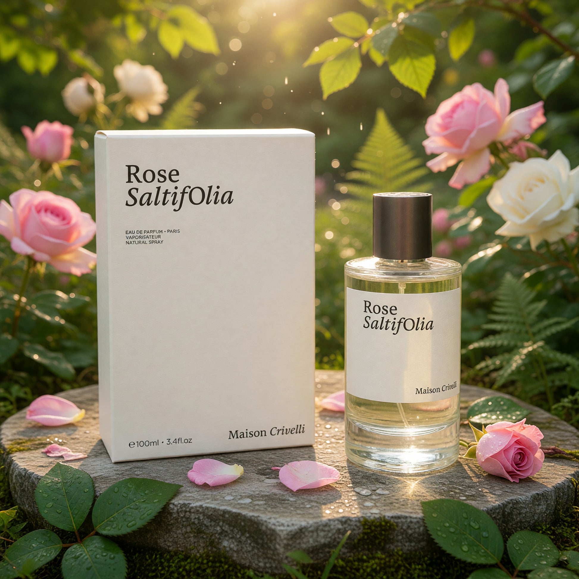 Rose Saltifolia by Maison Crivelli, 3.4 oz Eau de Parum for Unisex 