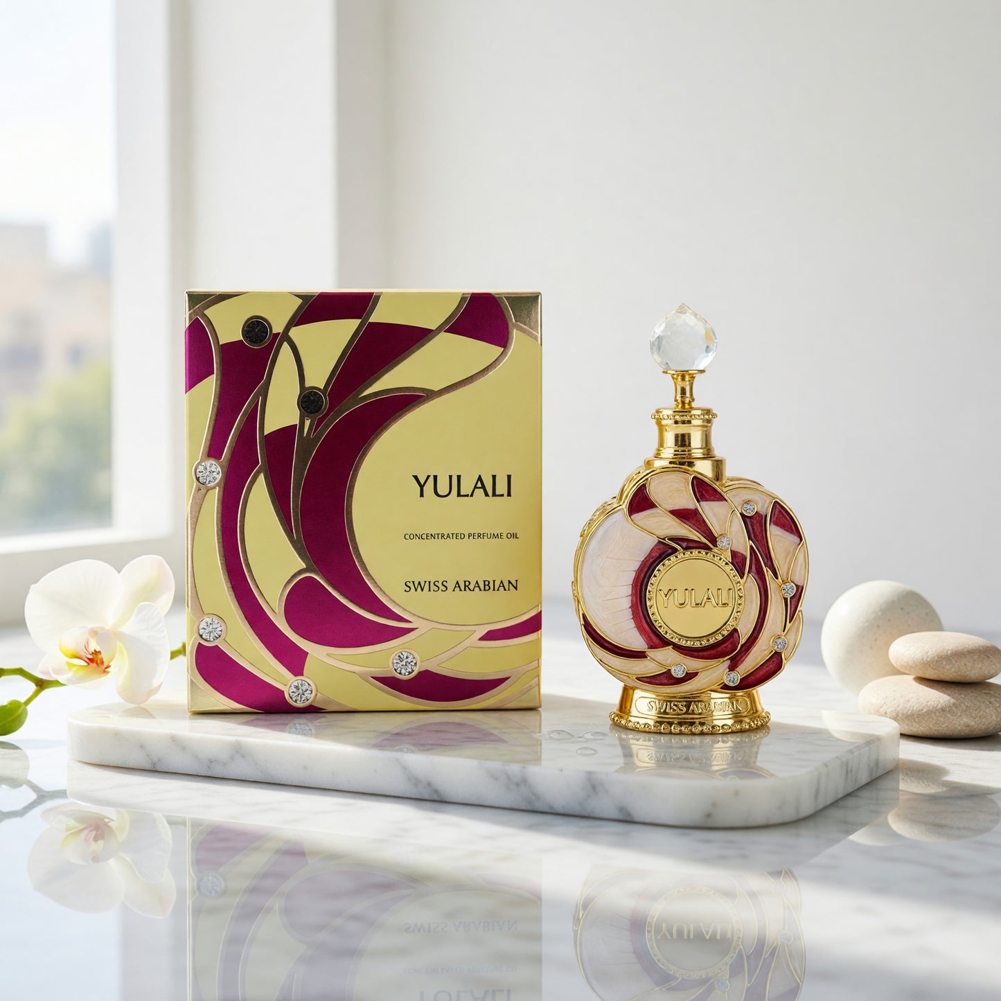 Yulali by Swiss Arabian, 0.5 oz Concentrated Perfume Oil for Women
