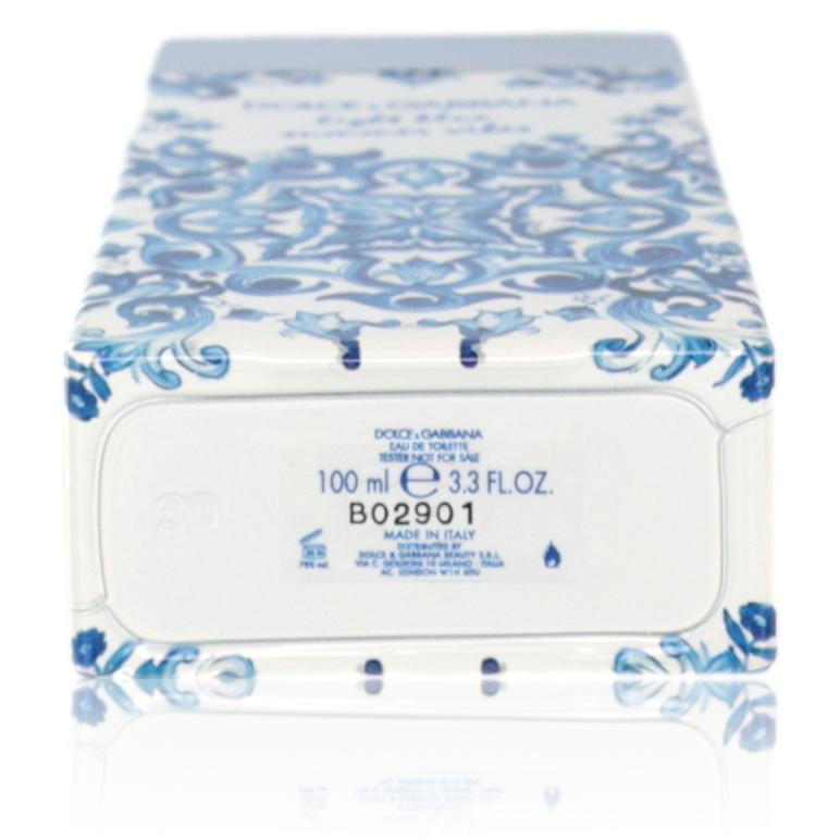Light Blue Summer Vibes by Dolce & Gabbana, 3.3oz EDT Spray women TESTER