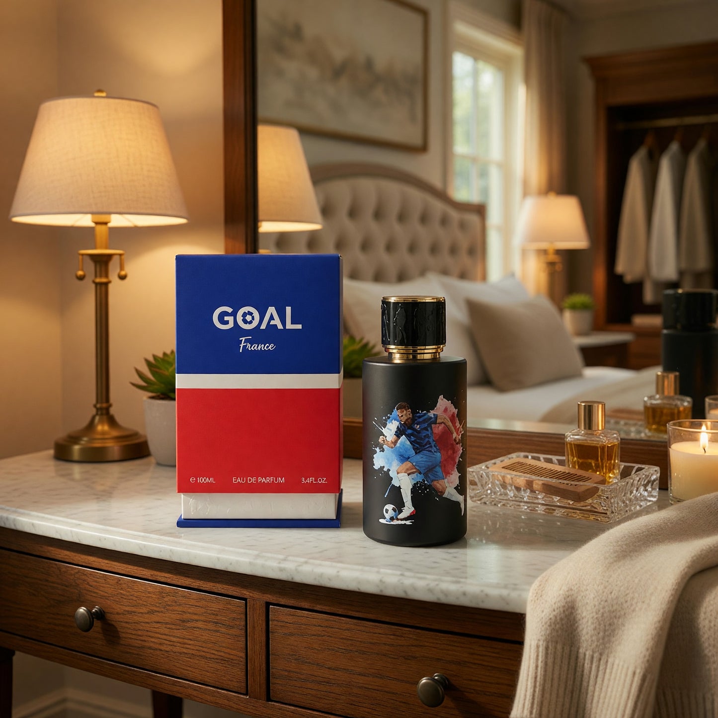 Goal France by Jo Milano, 3.4 oz EDP Spray for Unisex 