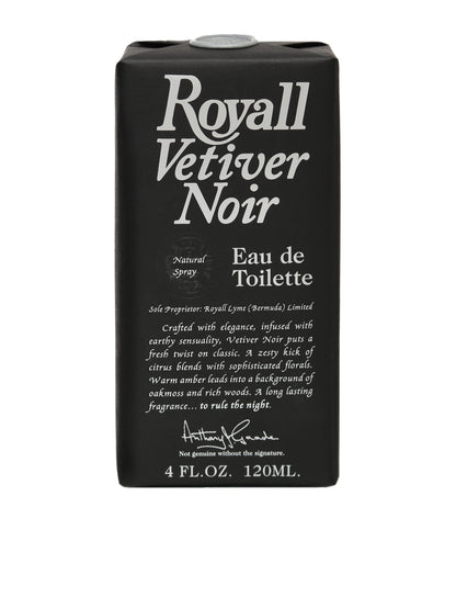 Royall Vetiver Noir by Royall Fragrance, 4 oz EDT Spray for Men