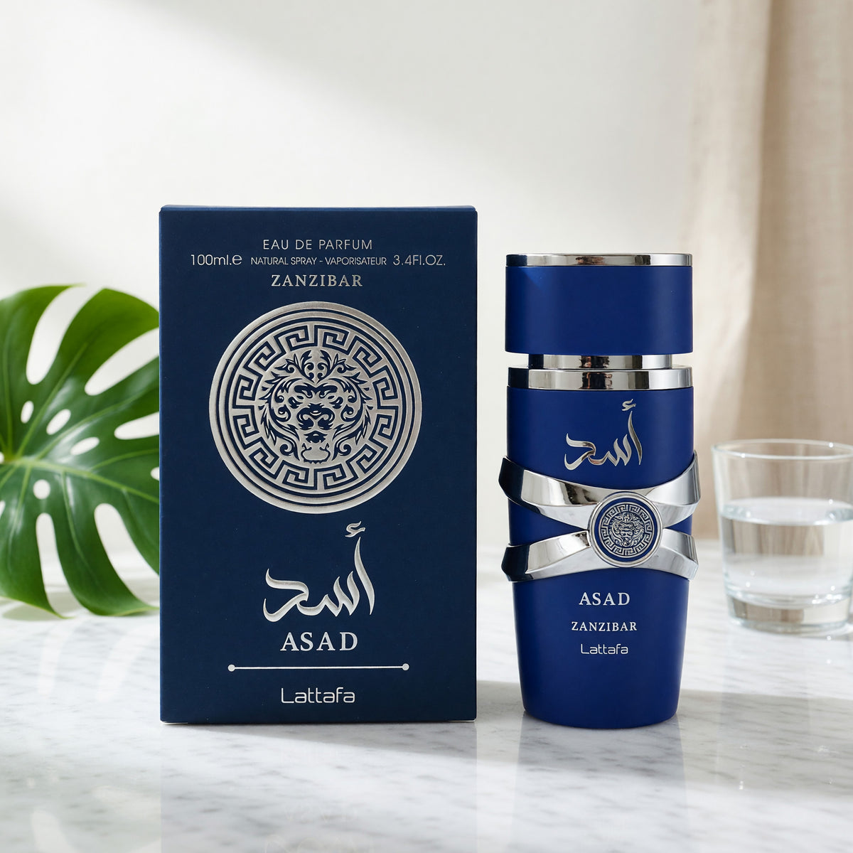 Asad Zanzibar by Lattafa, 3.4 oz EDP Spray for Men