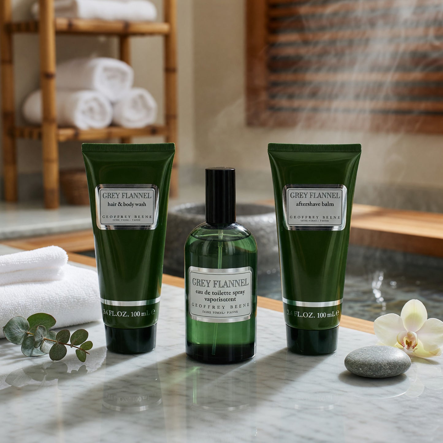 Grey Flannel by Geoffrey Beene, 3 Piece Gift Set for Men
