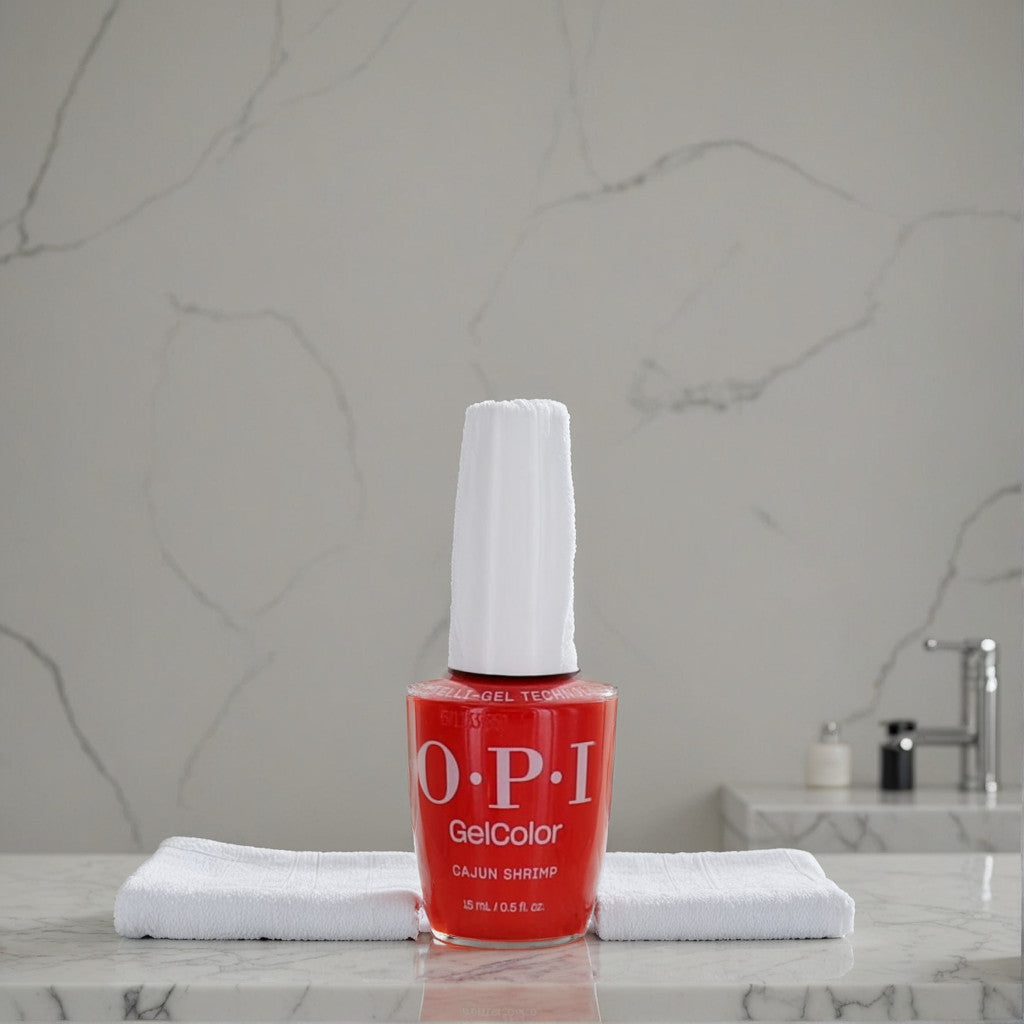 OPI Gel Nail Polish by OPI, 0.5 oz Gel Color - Cajun Shrimp - Cajun Shrimp