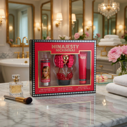 Minajesty by Nicki Minaj, 3 Piece Gift Set for Women