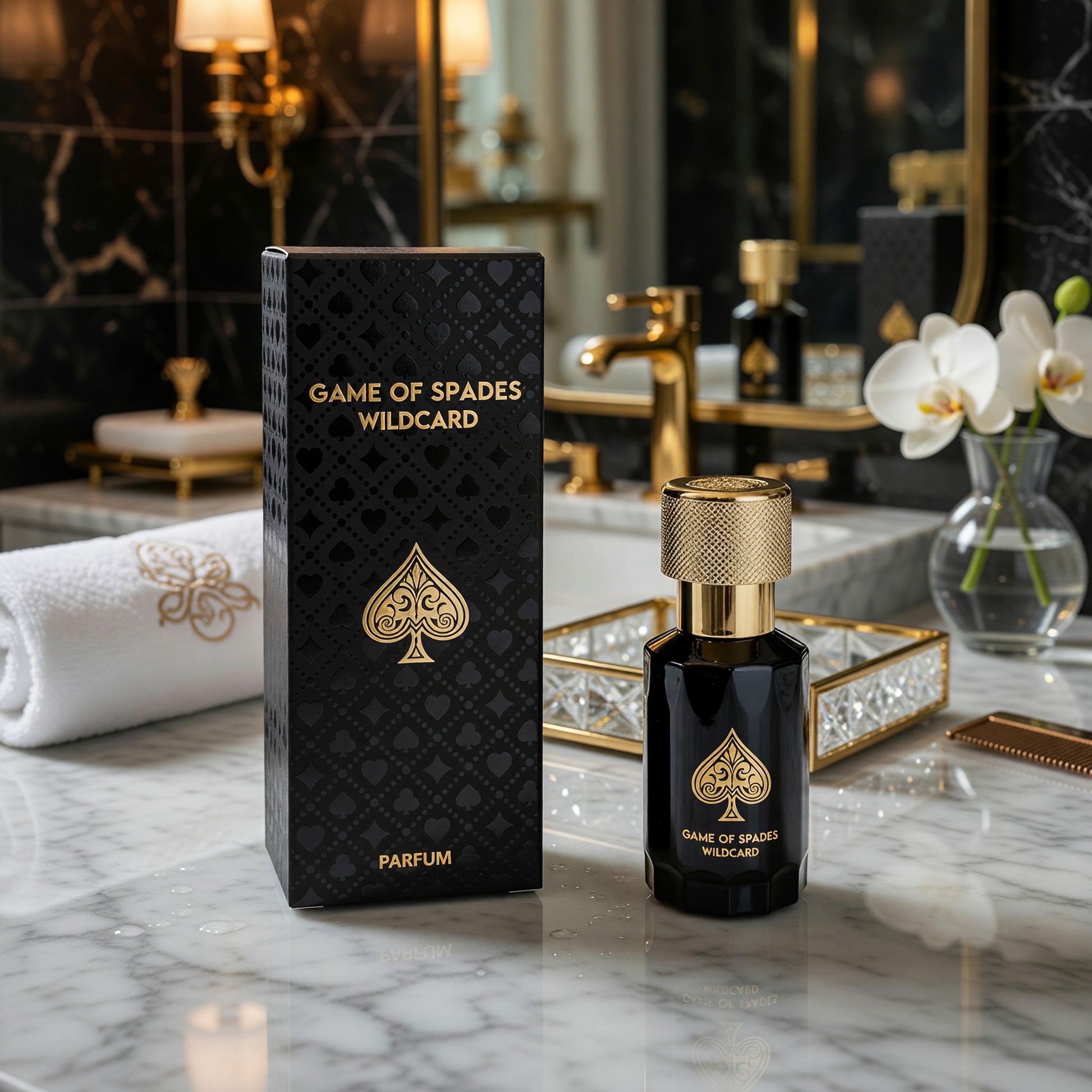 Game of Spades Wildcard by Jo Milano, 0.3 oz Parfum Spray for Unisex