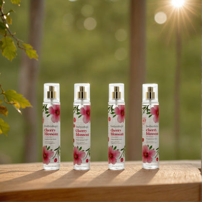 Cherry Blossom by Bodycology, 4 Pack 8 oz Fragrance Mist for Women