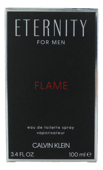 Eternity Flame by Calvin Klein, 3.4 oz EDT Spray for Men