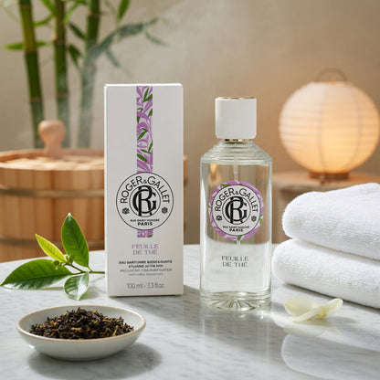 Roger & Gallet Feuille De The, 3.3oz Eau Parfumee Spray for Unisex