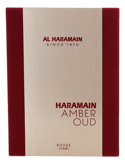 Amber Oud Rouge by Al Haramain, 4 oz EDP Spray for Unisex