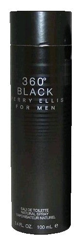 Perry Ellis 360 Black by Perry Ellis, 3.4 oz EDT Spray for Men