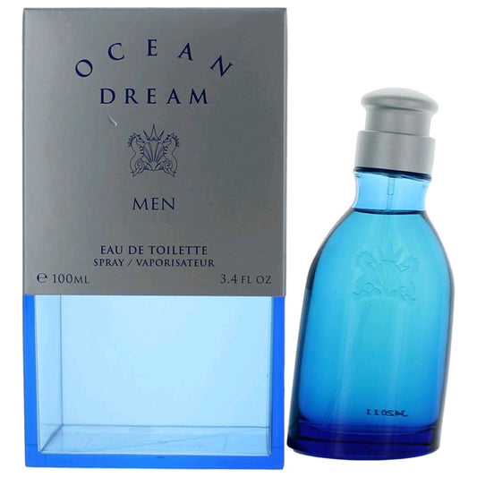 Ocean Dream by Ocean Dream, 3.4 oz EDT Spray for Men