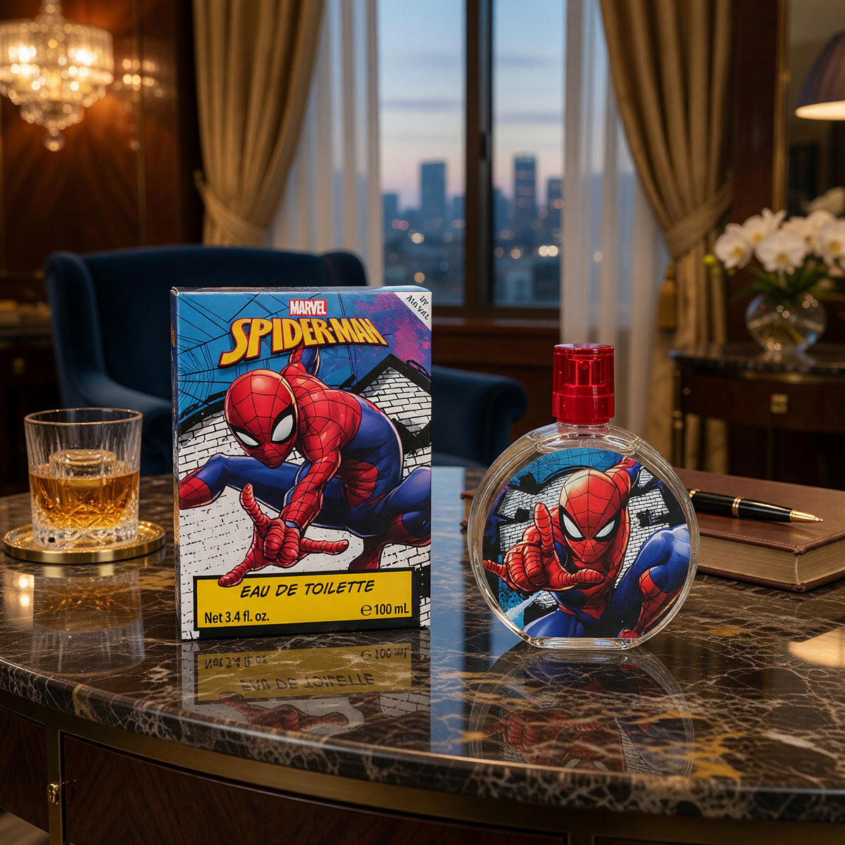 Spiderman by Marvel, 3.4 oz EDT Spray for Boys