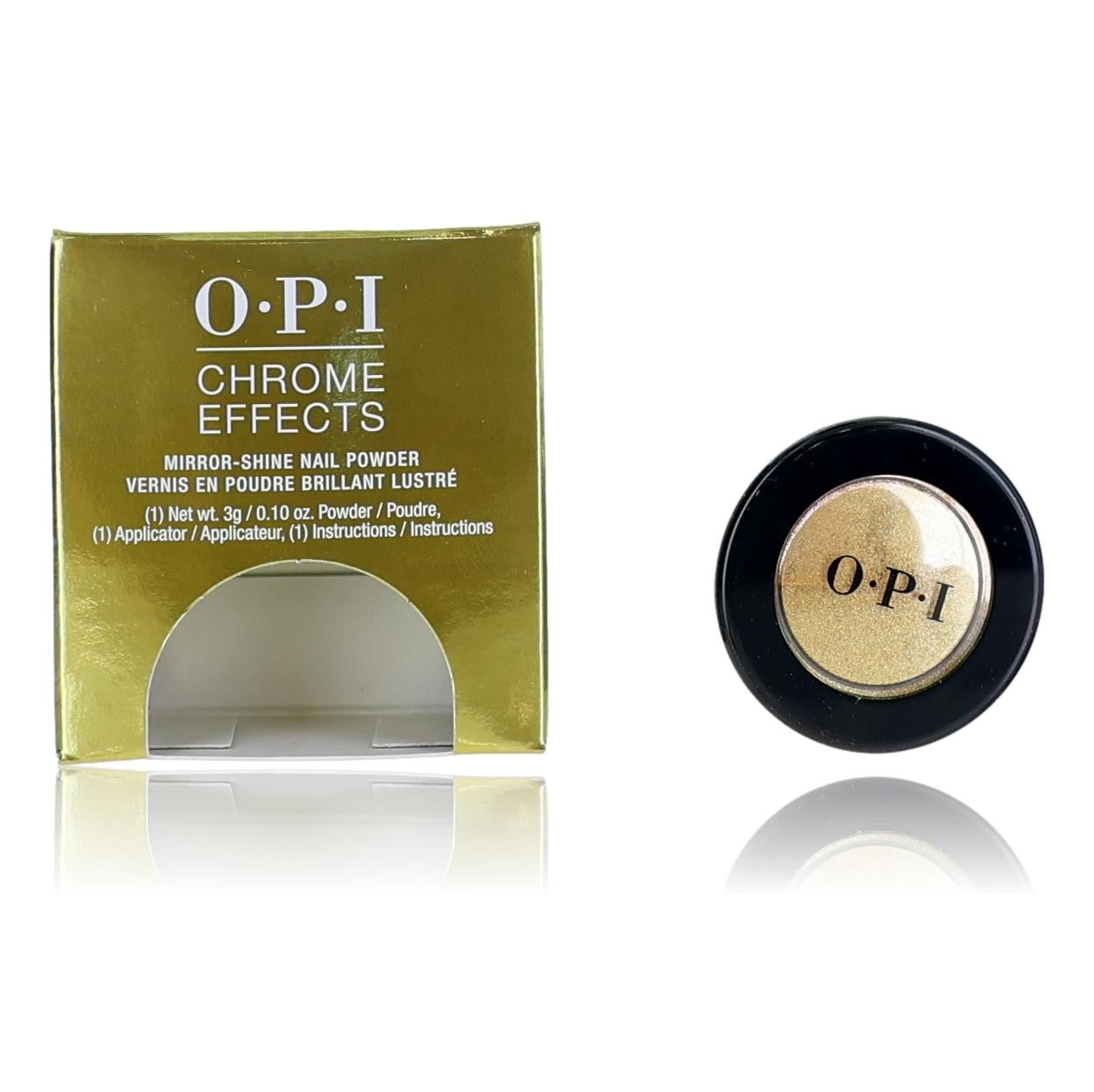 OPI Chrome Effects by OPI, 0.10 oz Nail Powder - Gold Digger - Gold Digger