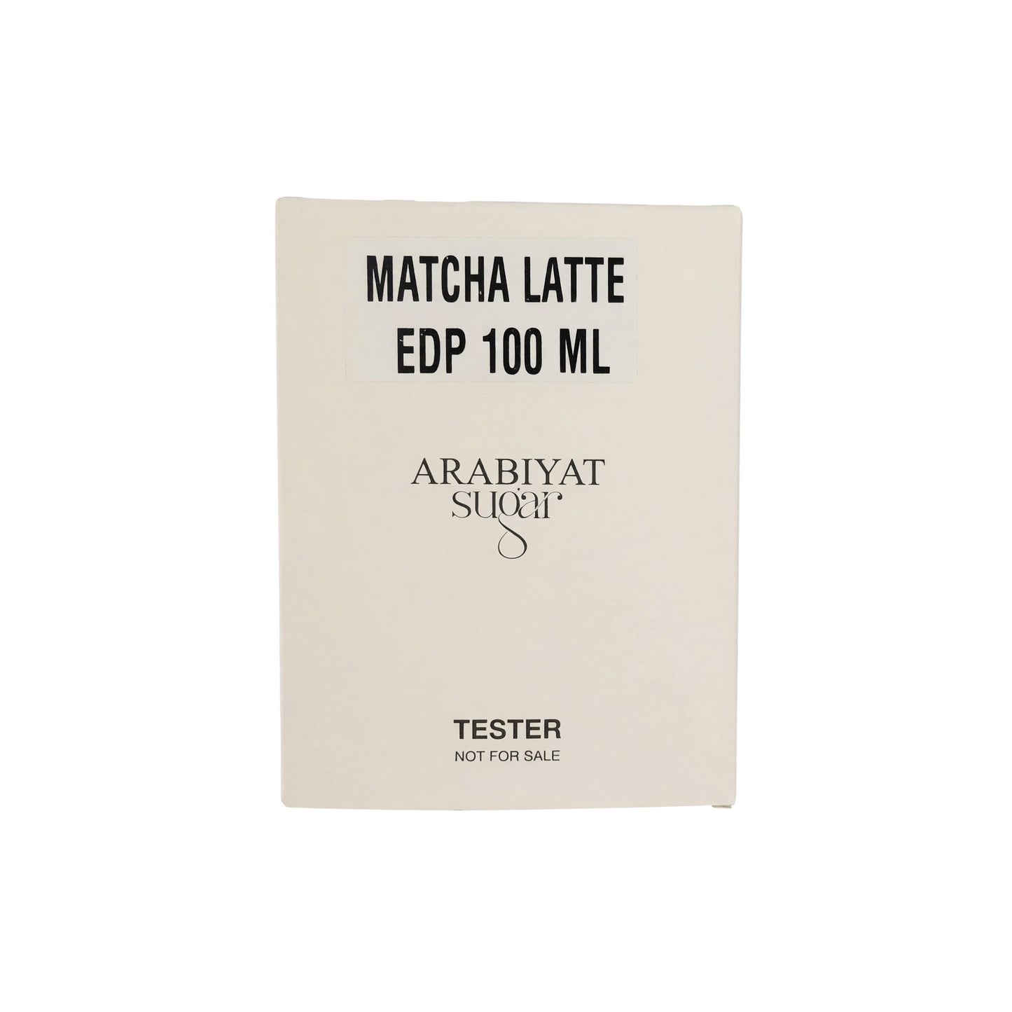 Matcha Latte by Arabiyat Sugar, 3.4 oz EDP Spray for Women TESTER