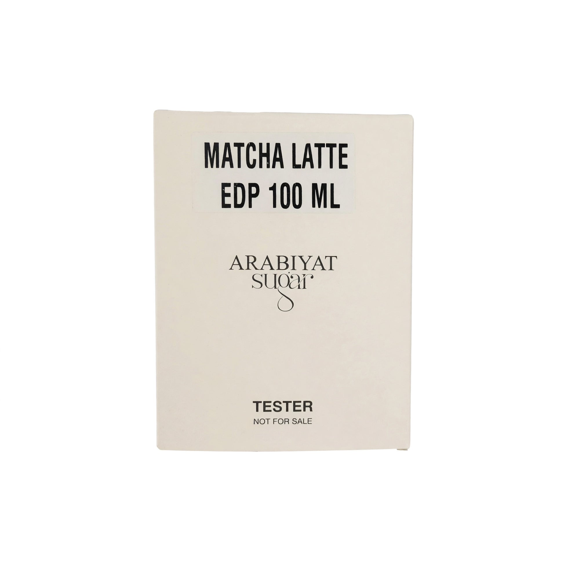 Matcha Latte by Arabiyat Sugar, 3.4 oz EDP Spray for Women TESTER