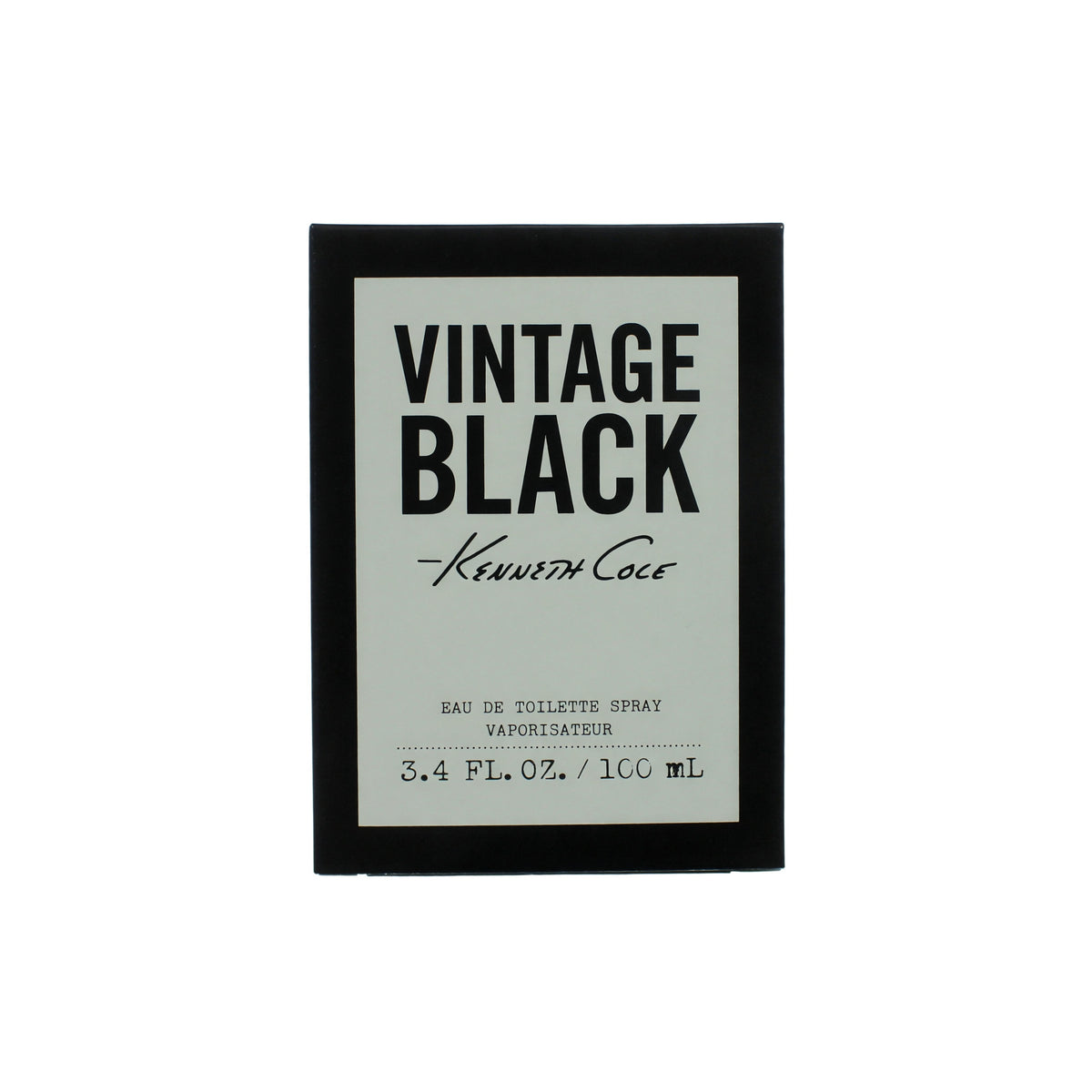 Vintage Black by Kenneth Cole, 3.4 oz EDT Spray for Men
