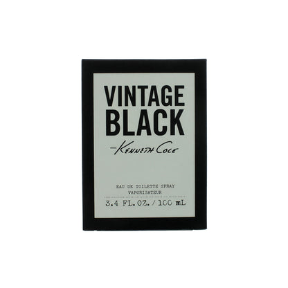 Vintage Black by Kenneth Cole, 3.4 oz EDT Spray for Men