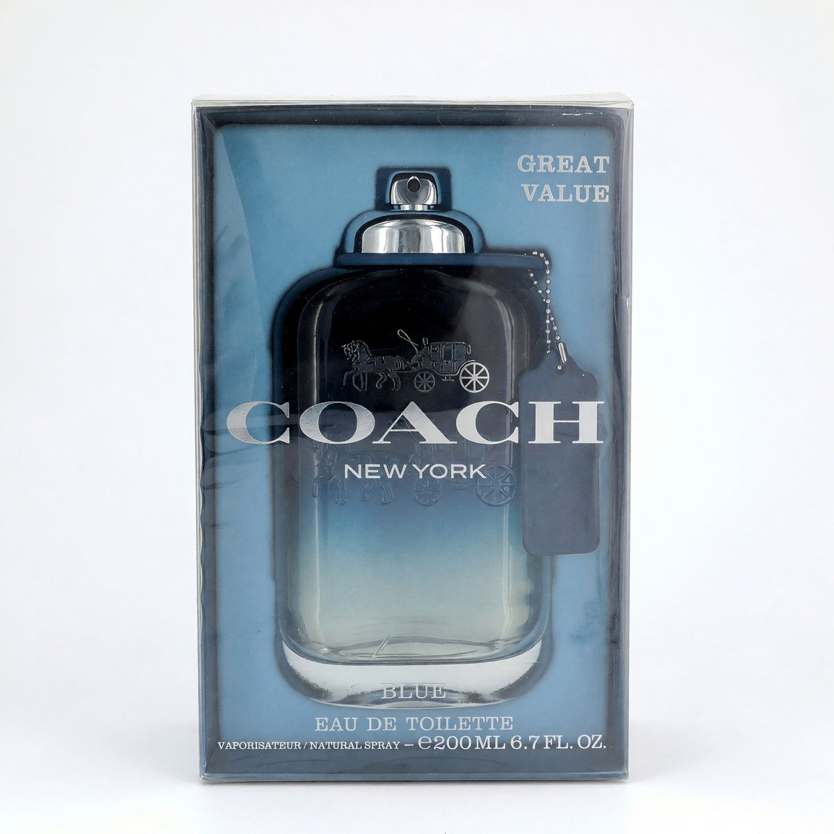 Coach Blue by Coach, 6.7 oz EDT Spray for Men