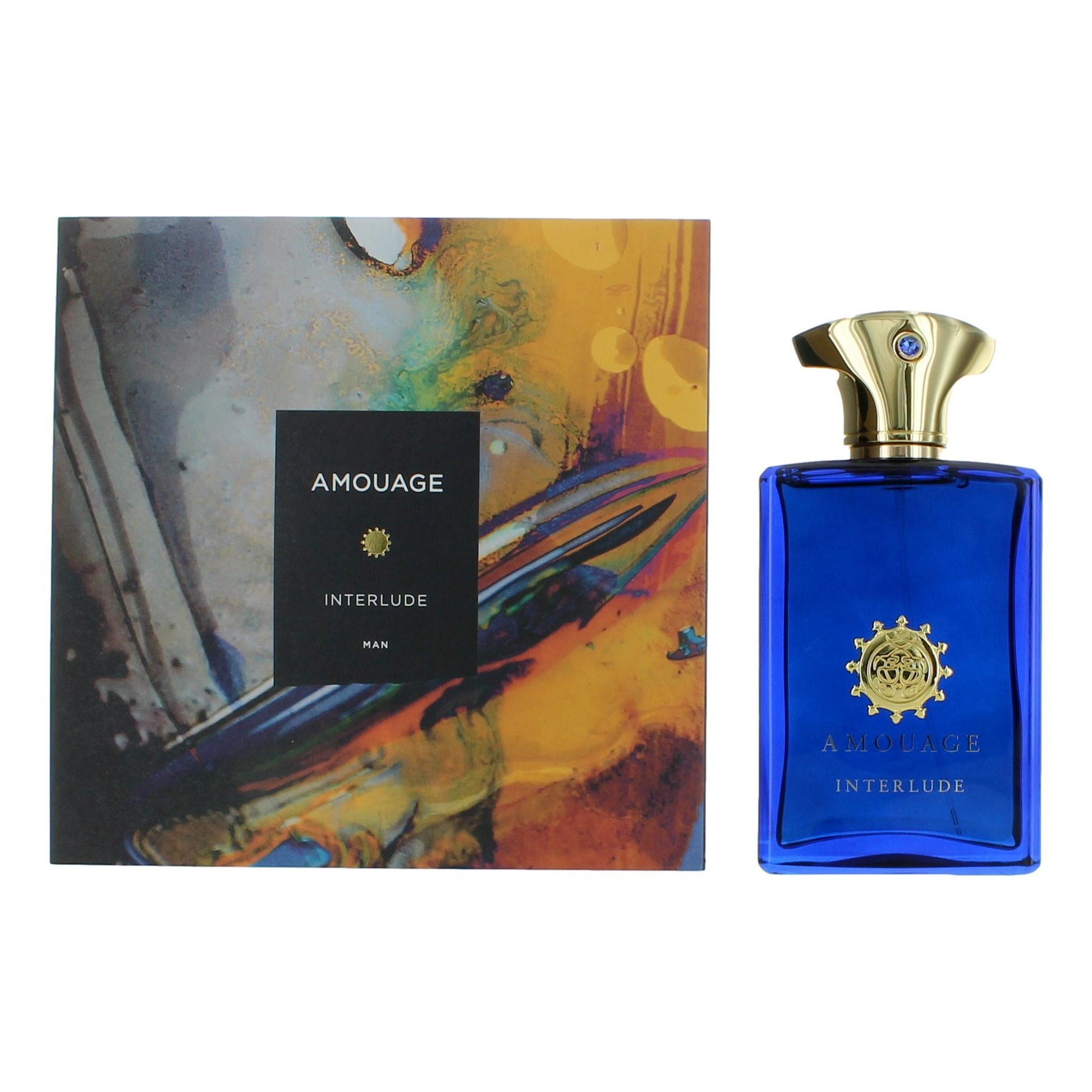 Interlude by Amouage, 3.4 oz EDP Spray for Men New