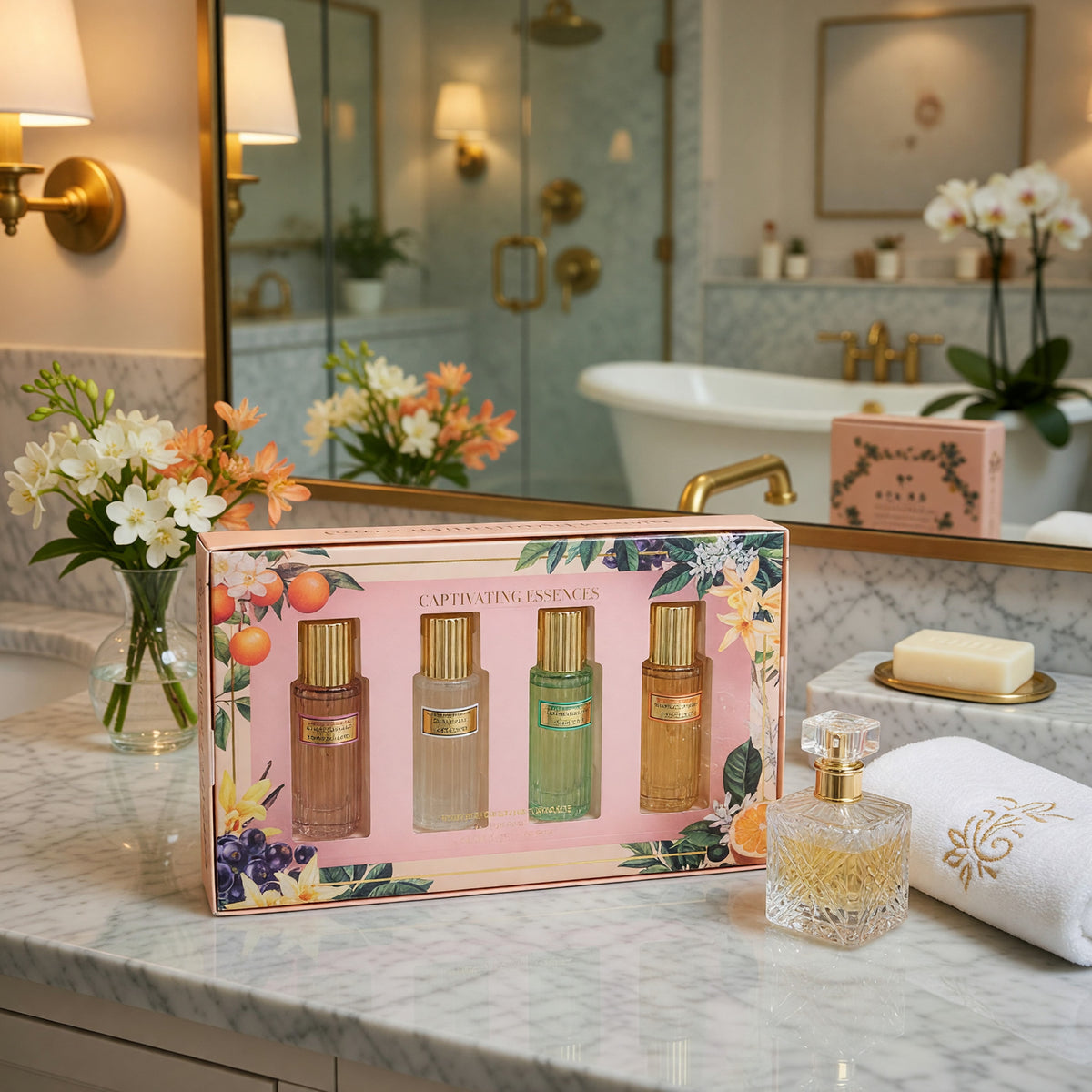 Captivating Essences by Captivating Essences, 4 Piece Gift Set women 