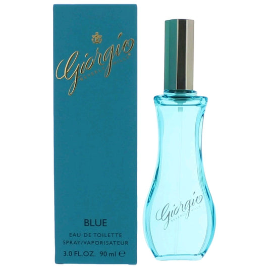 Giorgio Blue by Beverly Hills, 3 oz EDT Spray for Women