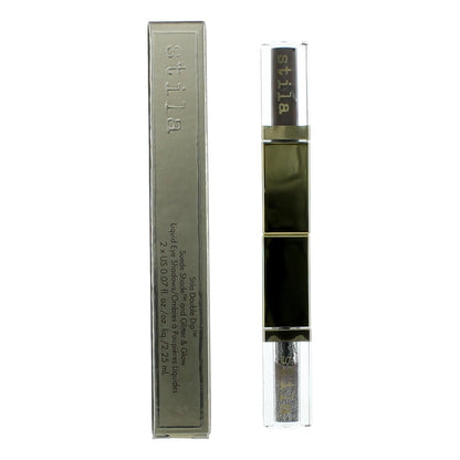 Stila Double Dip by Stila Beauty, 2 x 0.07oz Liquid Eye Shadows - Grey Fox - Grey Fox