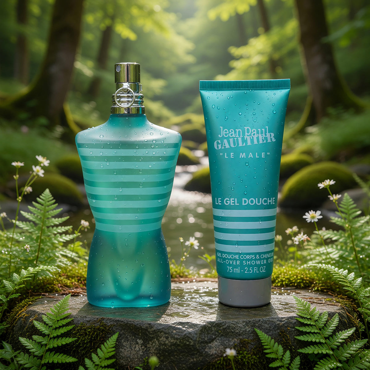 Jean Paul Gaultier Le Male, 2 Piece Gift Set men with Shower Gel