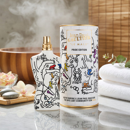 Jean Paul Gaultier Le Male by JPG 4.2 EDT Spray men - Pride Edition x Keith Haring