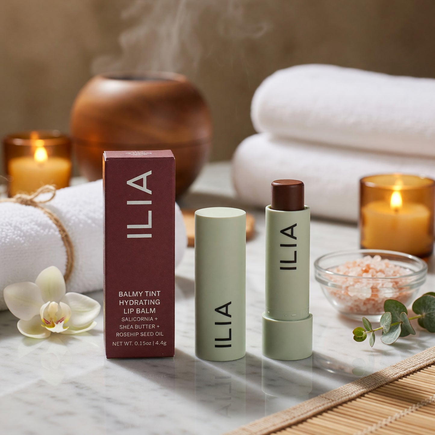 ILIA Balmy Tint Hydrating Lip Balm by ILIA, 0.15 oz Lip Balm - Faded - Faded