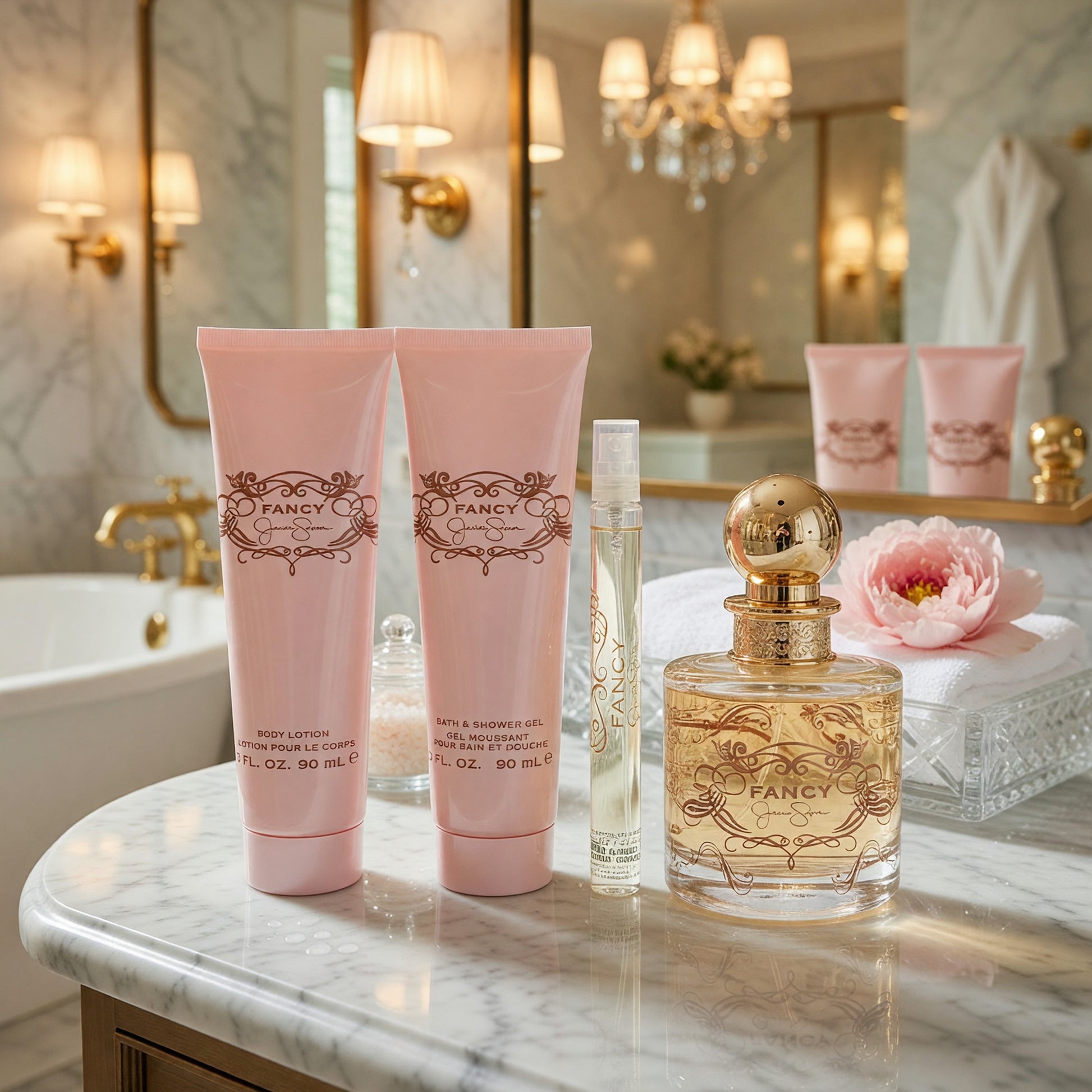 Fancy by Jessica Simpson, 4 Piece Gift Set for Women