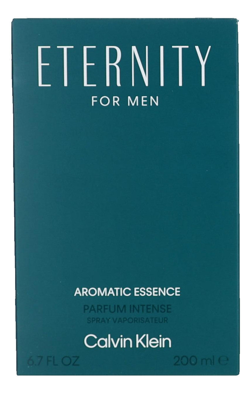Eternity Aromatic Essence by Calvin Klein, 6.7oz Parfum Intense Spray men