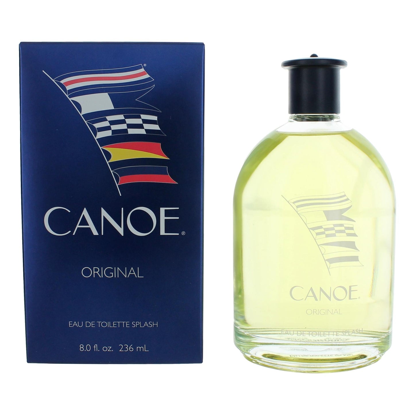 Canoe by Dana, 8 oz EDT Splash for Men