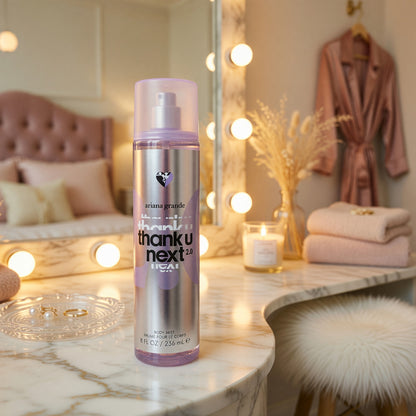 Thank U Next 2.0 by Ariana Grande, 8 oz Body Mist for Women 