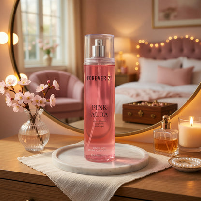 Forever 21 Pink Aura by Forever 21, 8 oz Body Mist for Women