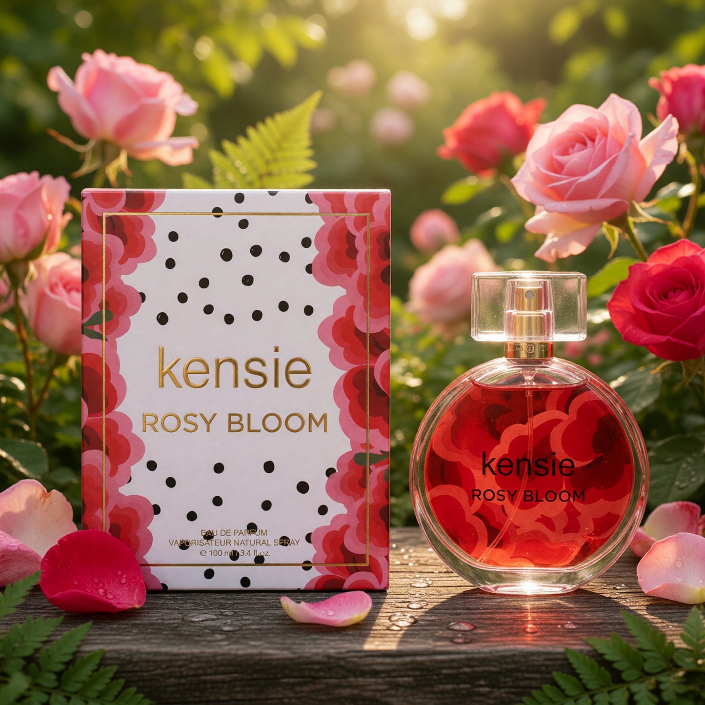 Kensie Rosy Bloom by Kensie, 3.4 oz EDP Spray for Women