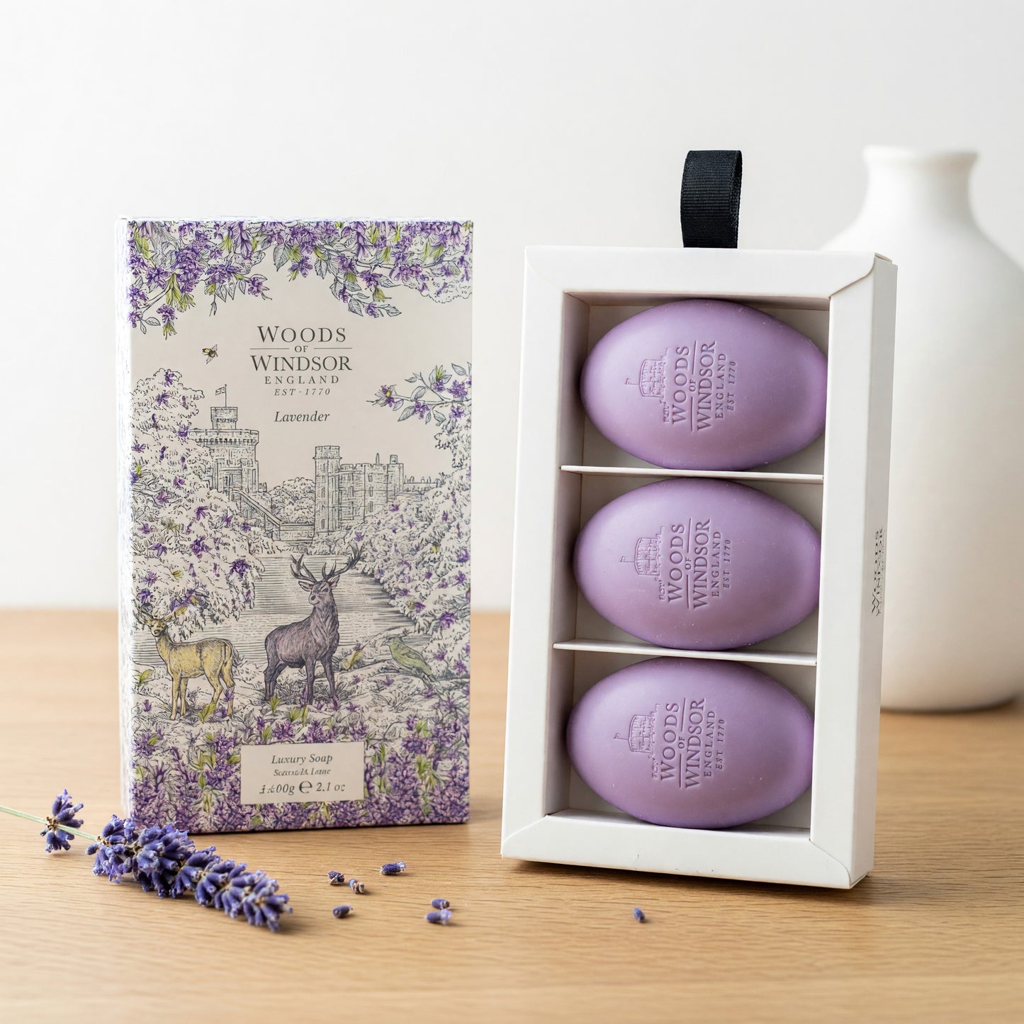 Woods of Windsor Lavender by Woods of Windsor, 3 X 2.1oz Luxury Soap women