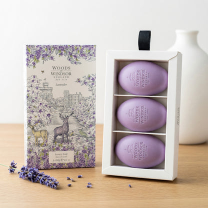 Woods of Windsor Lavender by Woods of Windsor, 3 X 2.1oz Luxury Soap women