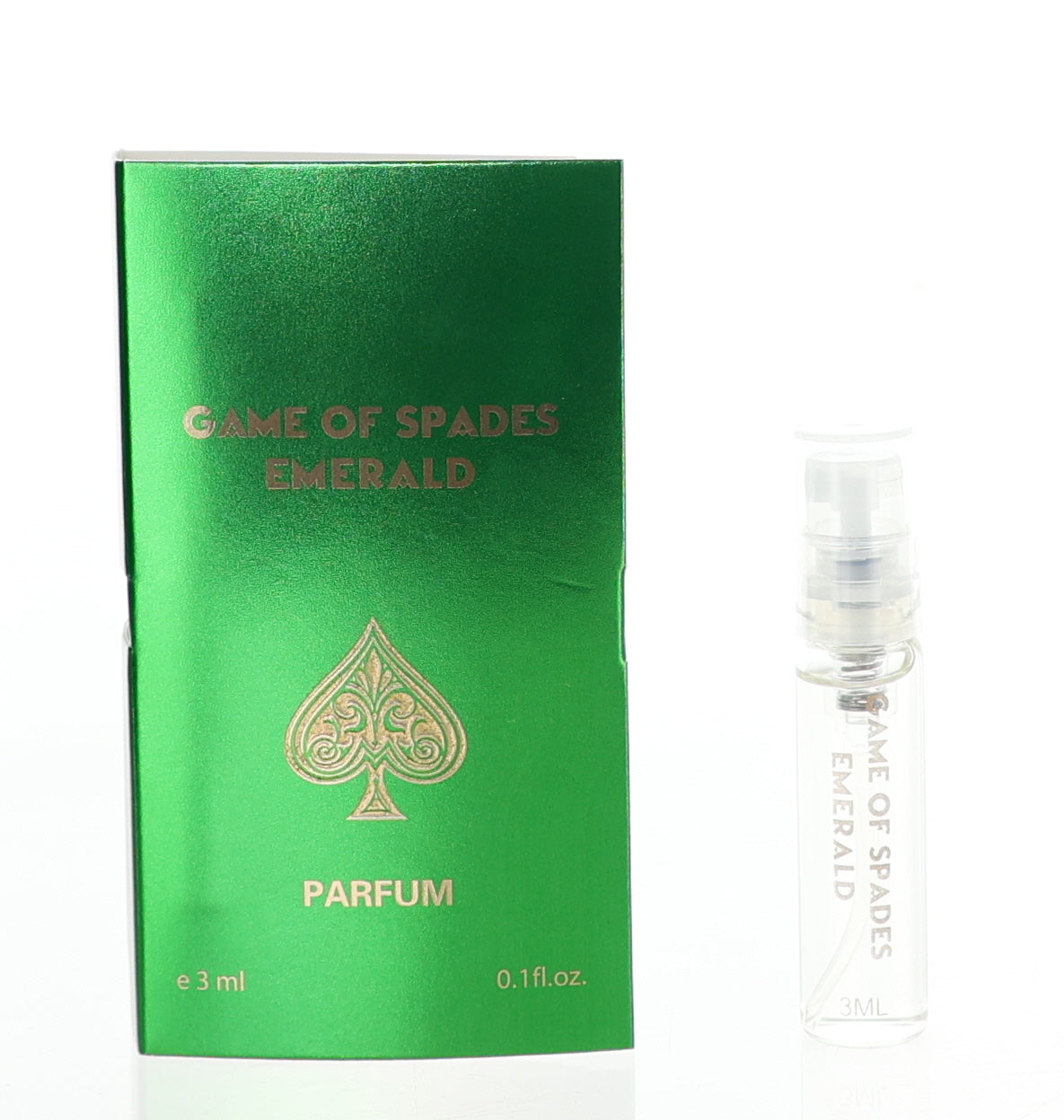 Game of Spades Emerald by Jo Milano, 0.1 oz Parfum for Unisex Sample